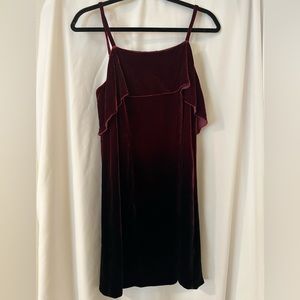 Alice and Olivia size 4 Velvet Dress